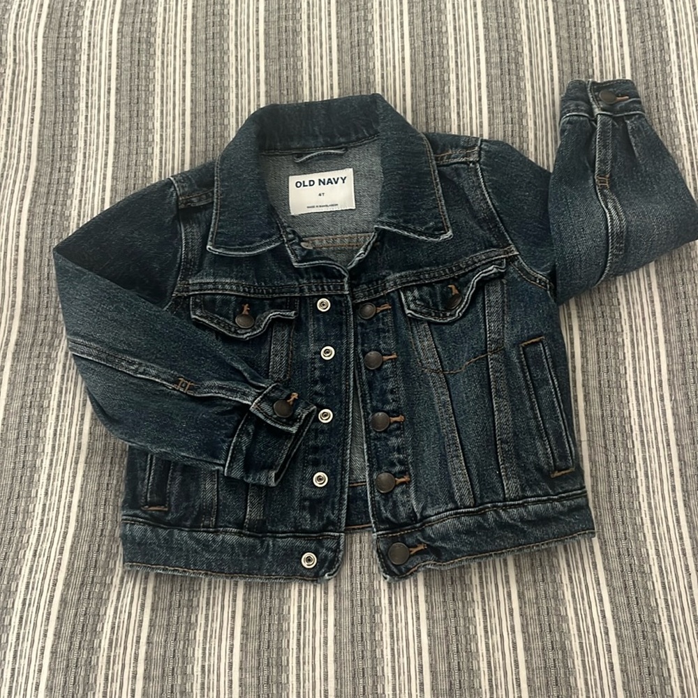 Like New 4T Old Navy Denim Jacket